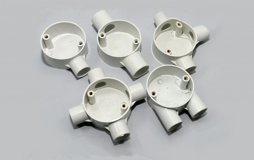 JUNCTION BOX PVC POPULAR ELECTRICALS & TRADING COMPANY